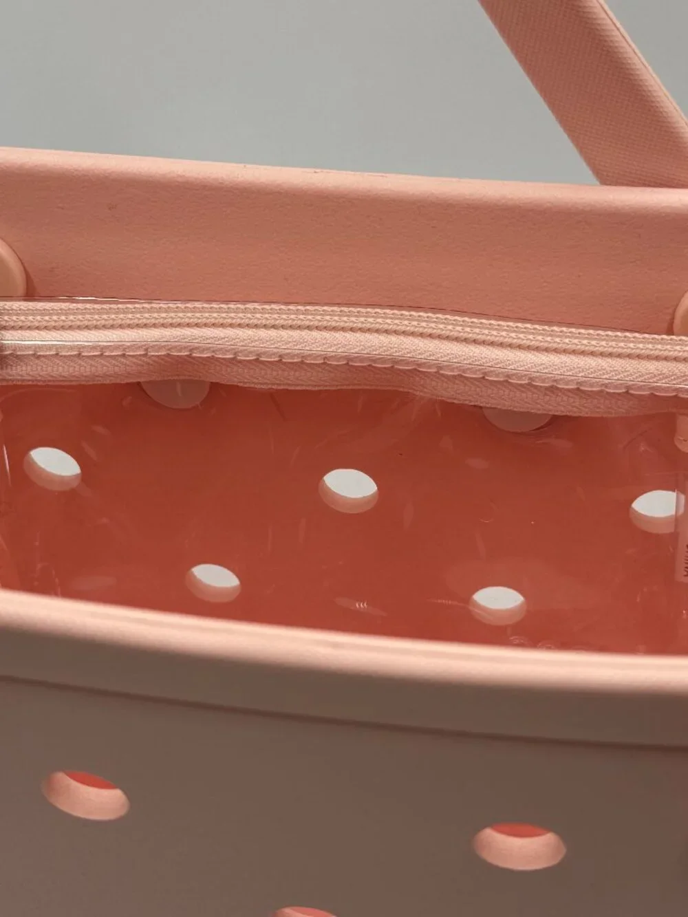 Peach Bitty Bogg Bag